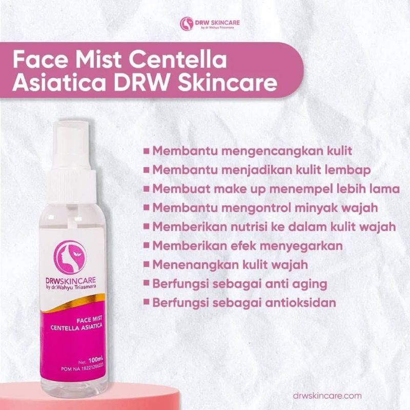 DRW Skincare Face Mist Centella Asiatica