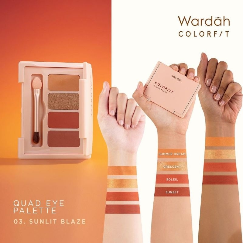 WARDAH QUAD EYESHADOW COLOURFIT