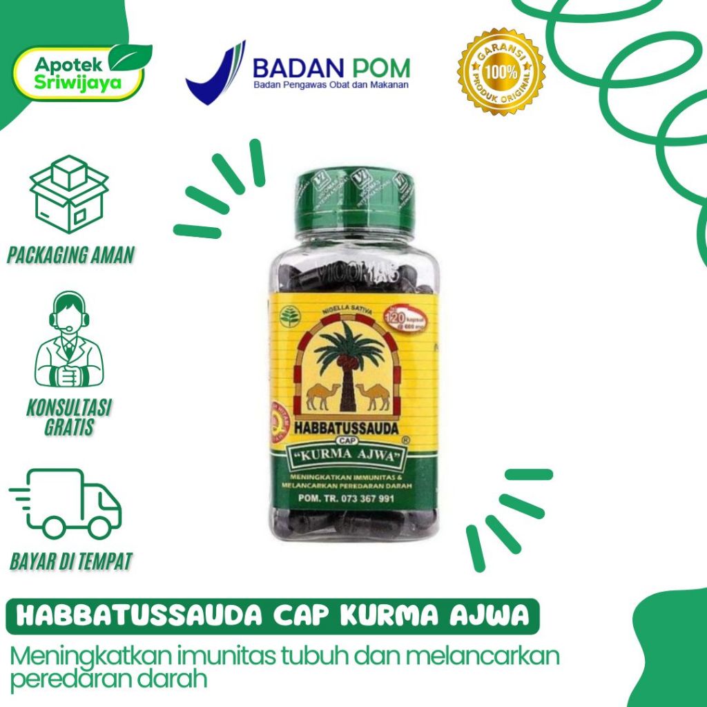 HABBATUSSAUDA CAP KURMA AJWA