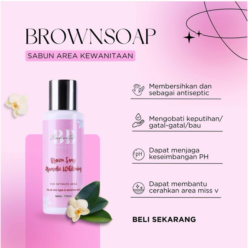 Brown Soap (Sabun miss v)