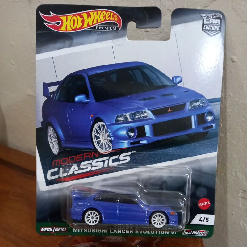 hotwheels premium mitsubishi lancer evolution vi