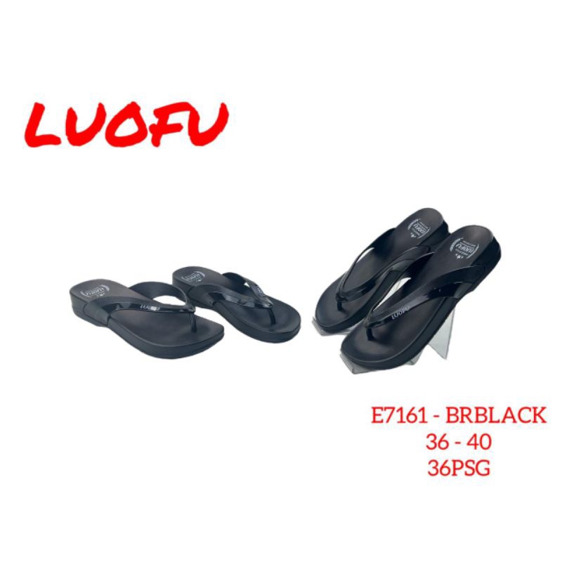 LOUFU JEPIT FULL HITAM