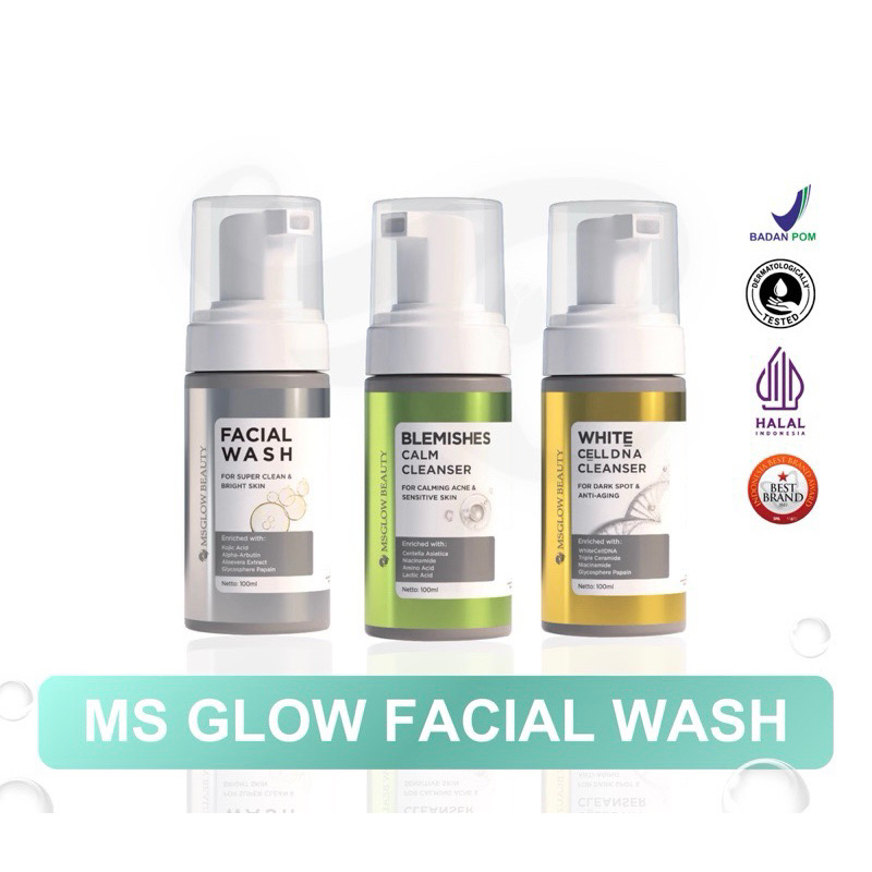 FACIAL WASH MS GLOW