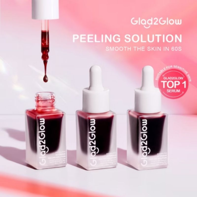 GLAD2GLOW Peeling Solution Smooth The Skin