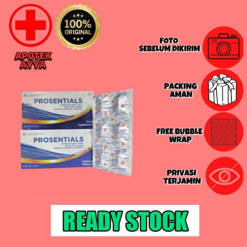 Prosentials Box isi 30 Kapsul Original