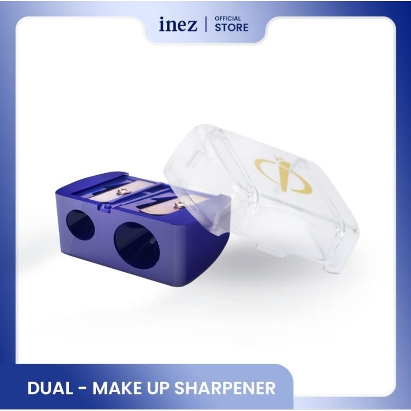 INEZ DUAL MAKE UP PENCIL SHARPENER