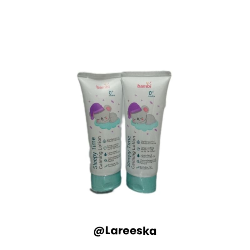 Bambi sleepy time/calming lotion / 0+months