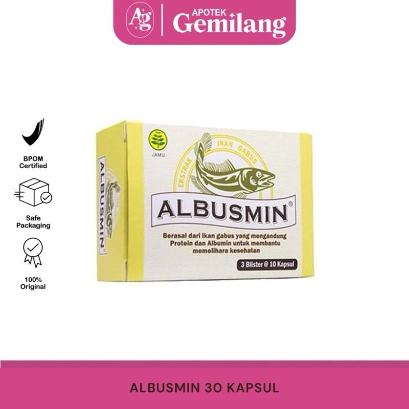 Albusmin 30 Kapsul