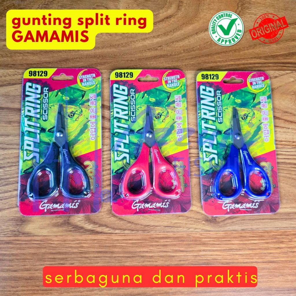 GUNTING SPLIT RING GAMAMIS - SCISSOR SPLIT RING / TANG MANCING