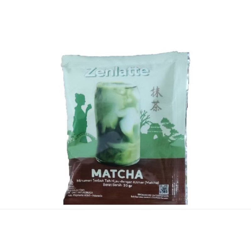 Zenlatte Matcha 20 gr/sachet