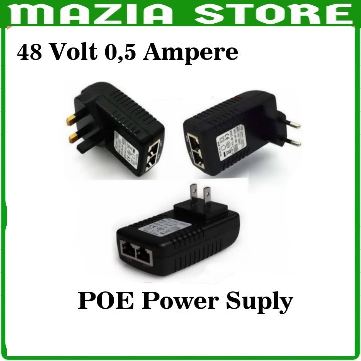 Adaptor POE 48V 0,5 A