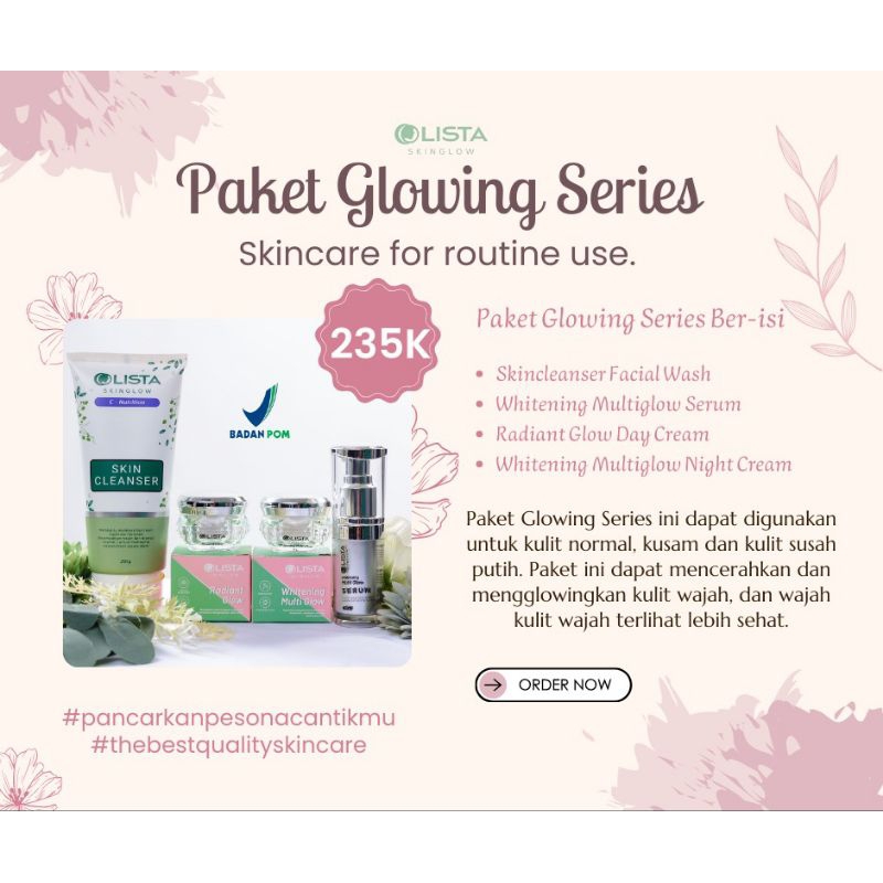 PAKET GLOWING SERIES