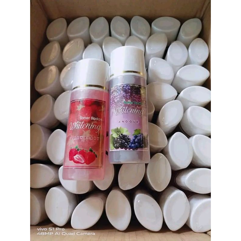 TONER BADAN ANGGUR PEMUTIH