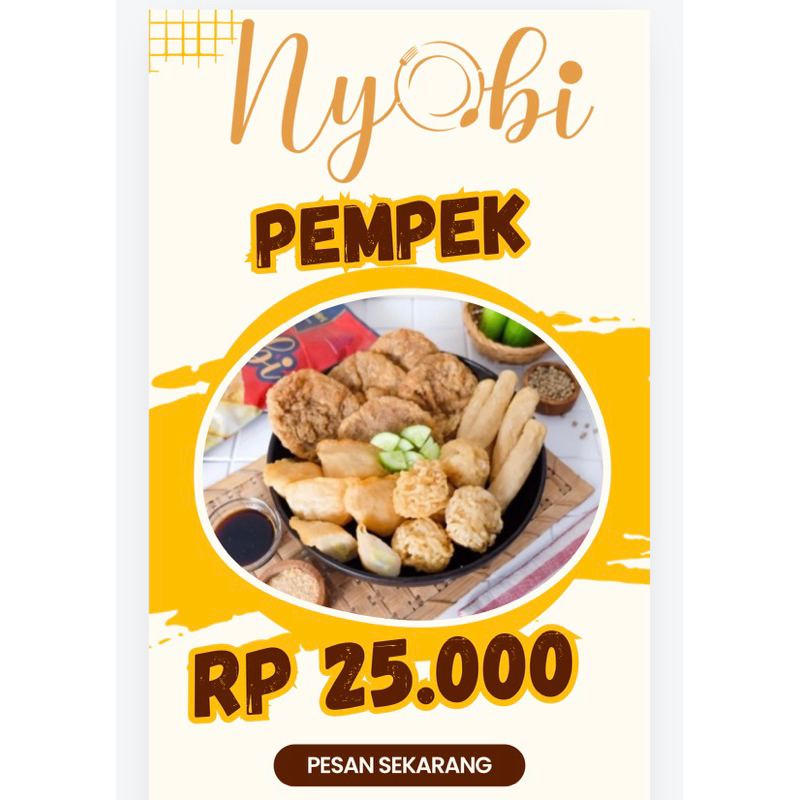 Pempek Mini Vacum isi 5pcs