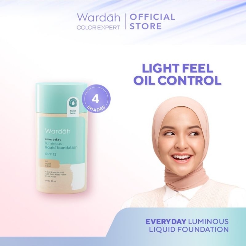 Wardah Everyday Liquid Foundation 35ml