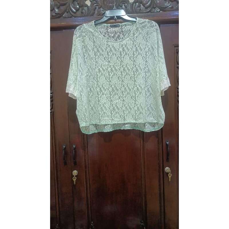 Blouse Brukat Jumbo GAP Ori