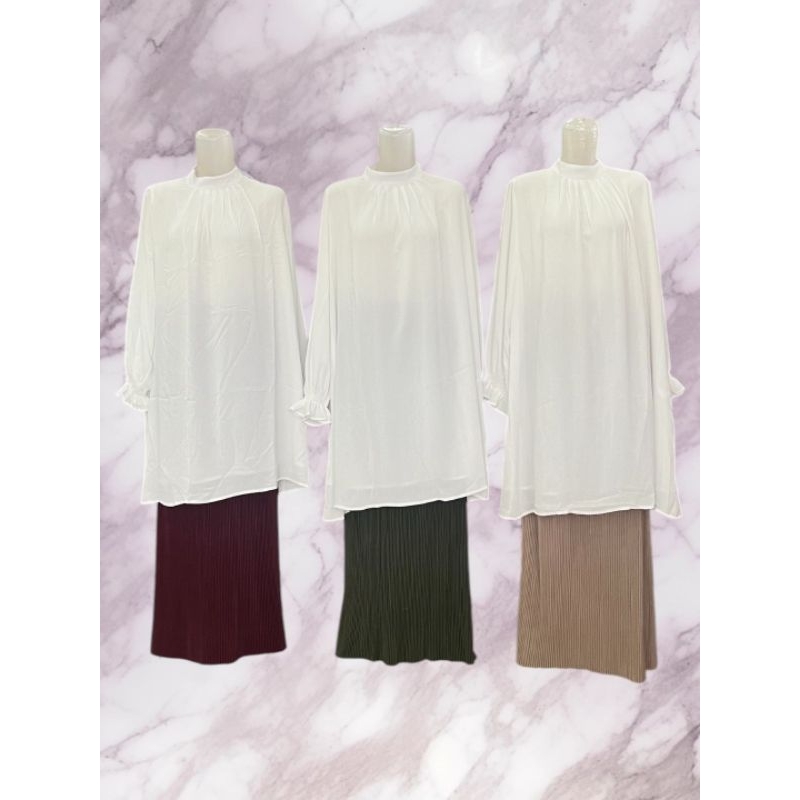 Blouse Putih Queensland