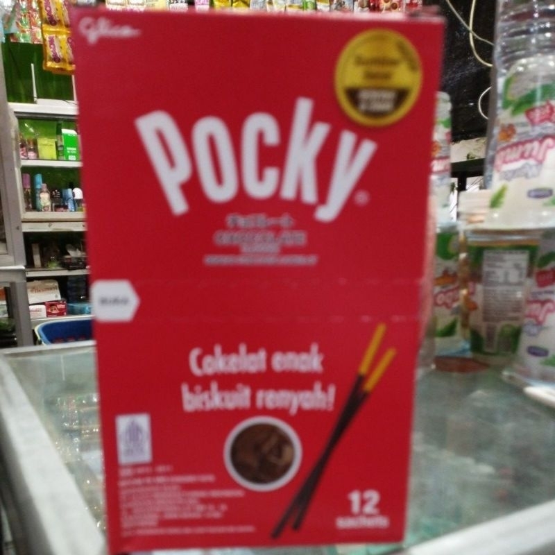 pocky,sachet,coklat,isi,12pcs