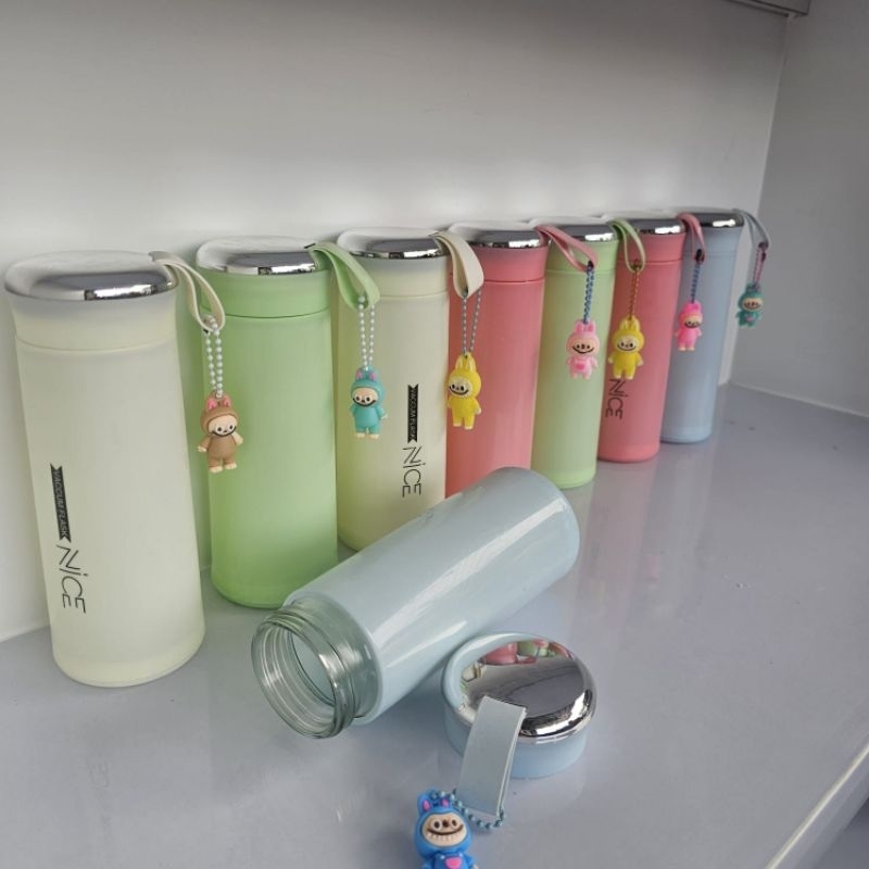 Botol Nice + Gantungan Labubu Mini