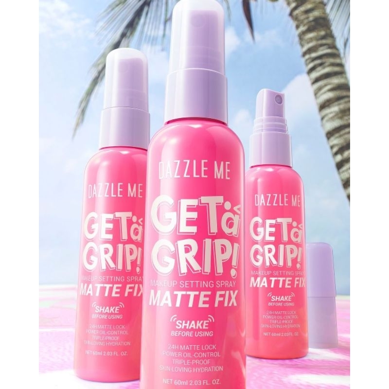 Dazzle me Get A Grid Makeup Setting Spray Matte Fix