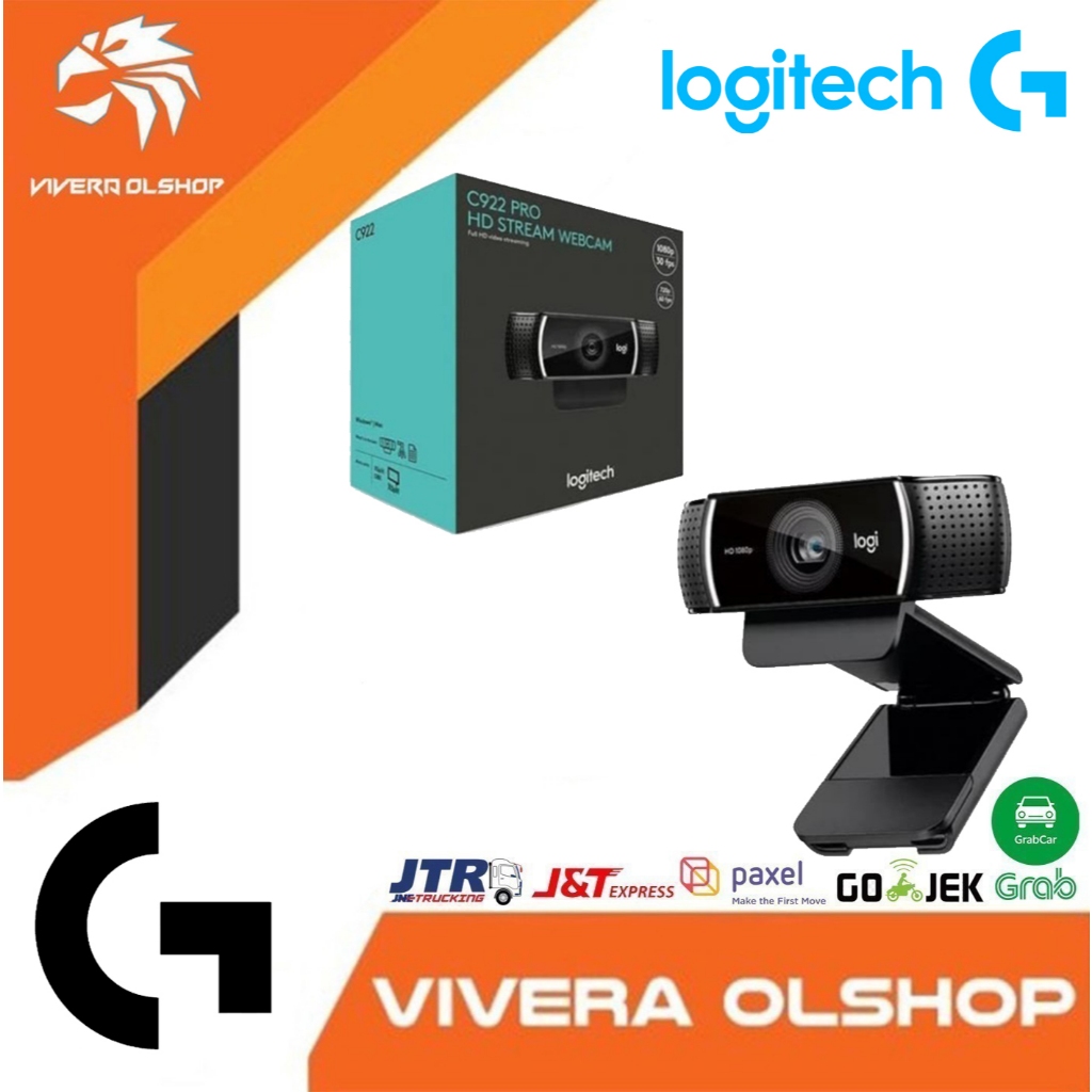Logitech C922 PRO Stream Webcam - GARANSI RESMI