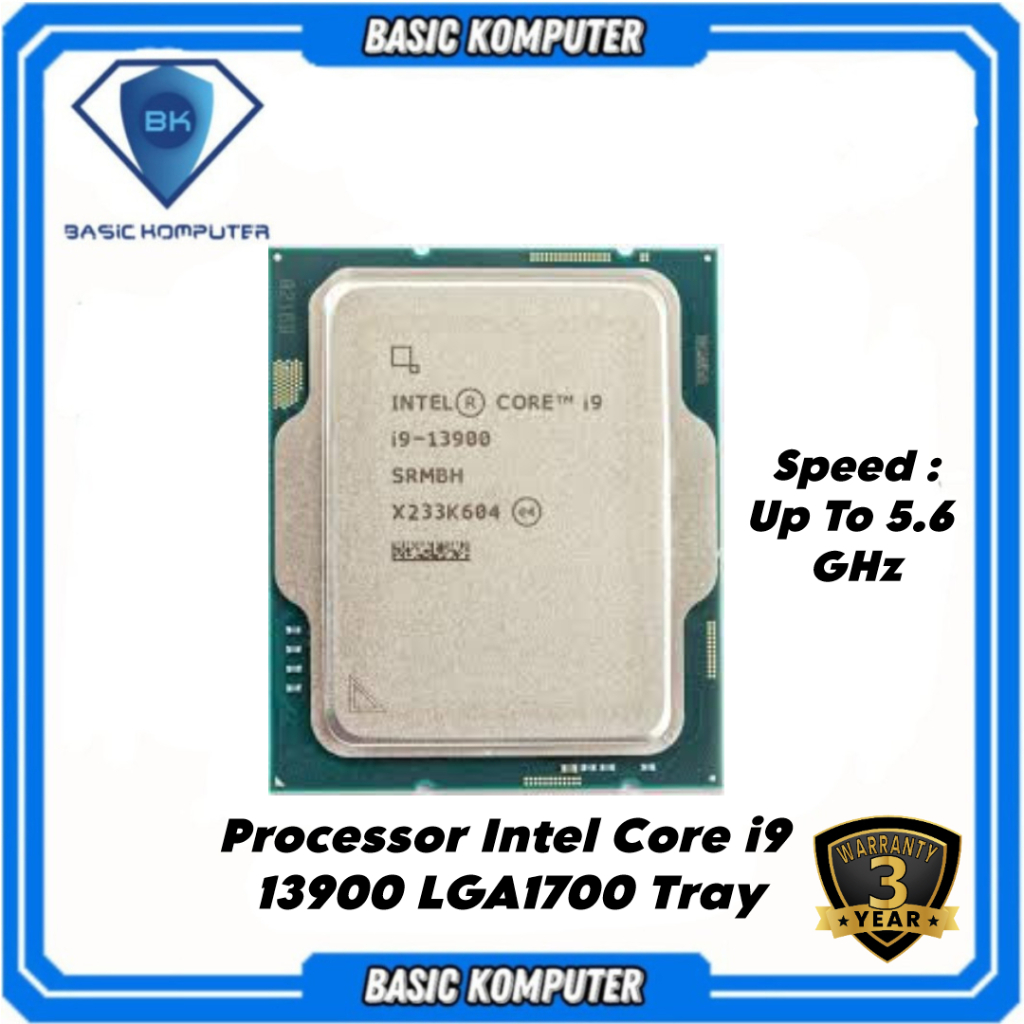 PROCESSOR INTEL CORE I9 13900 TRAY SOCKET 1700