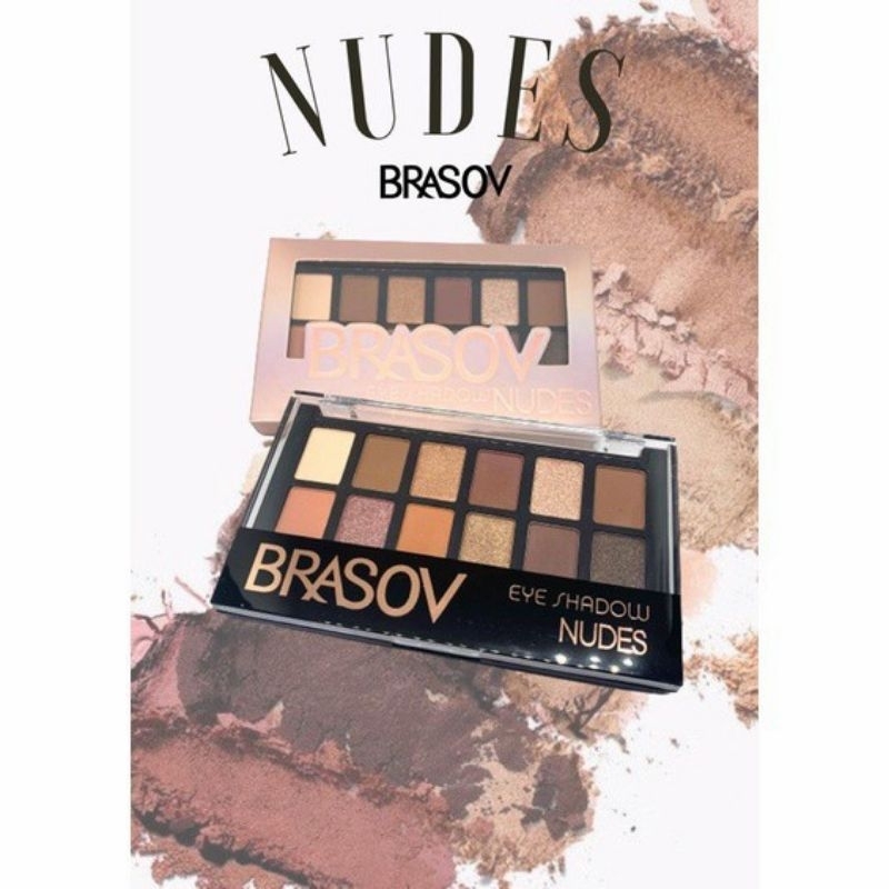 BRASOV EYE SHADOW 12 COLORS