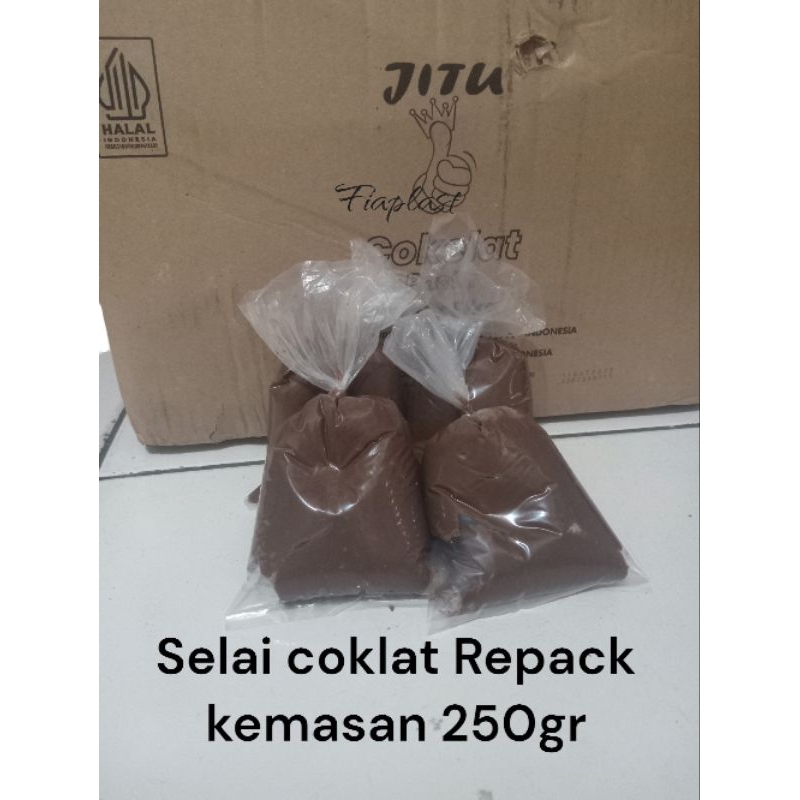 Selai coklat (Repack 250gr)