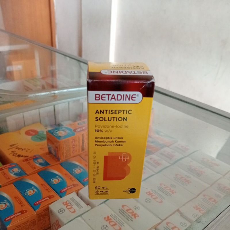 betadine solution 60 ml