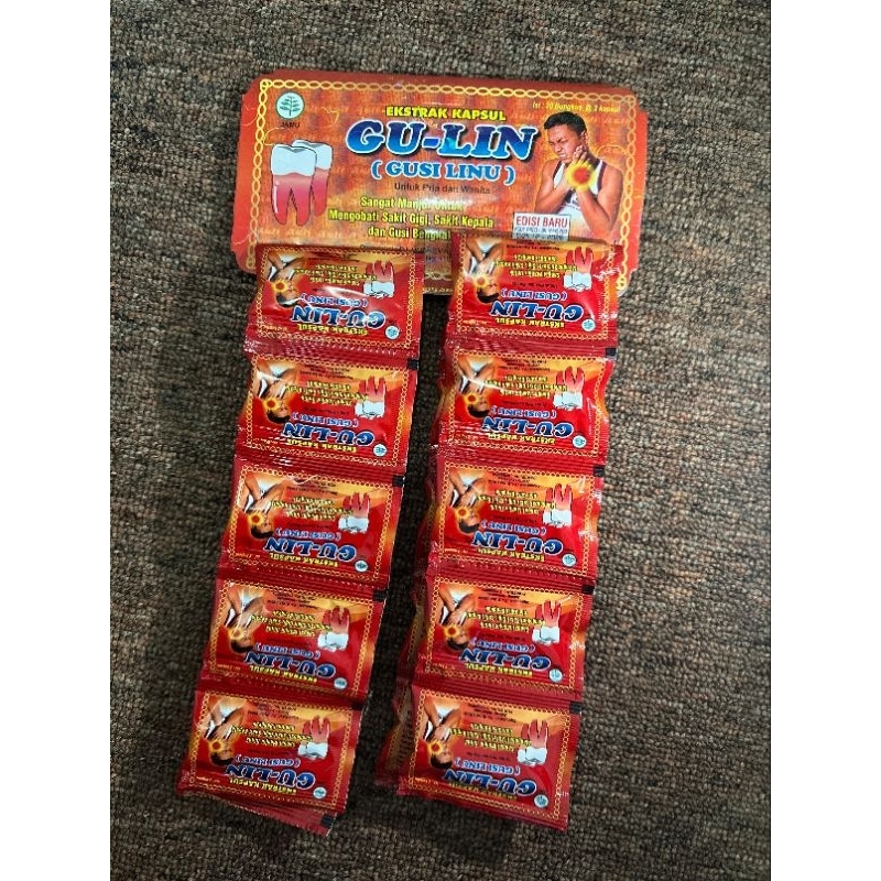 GULIN ORIGINAL KAPSUL (SAKIT GIGI)