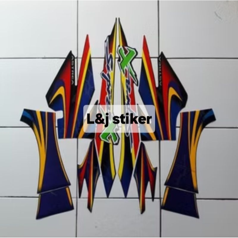 stiker honda 110