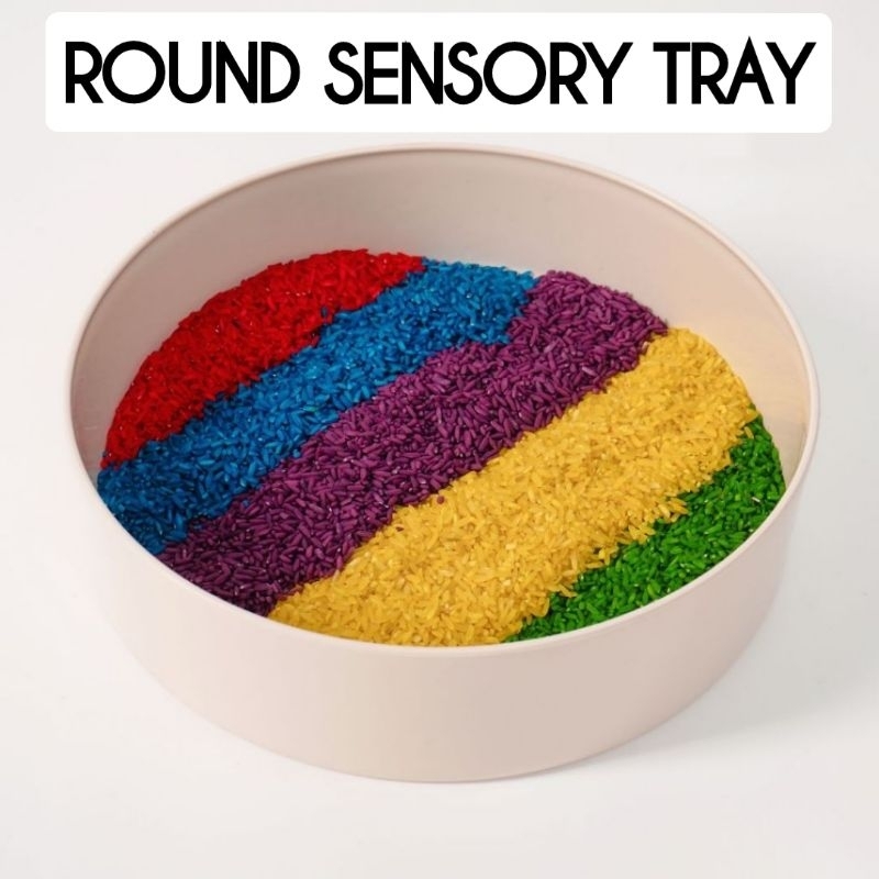 BARU!! ROUND SENSORY TRAY