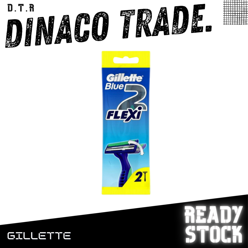 Gillette Blue 2 Flexi / Razor / Alat Cukur
