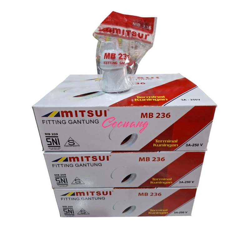 Mitsui MB-236 Fitting Lampu Gantung Putih