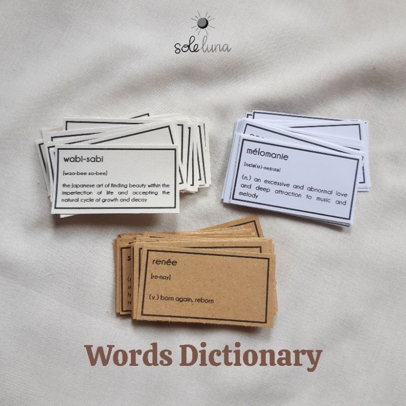 Words Dictionary/Kamus
