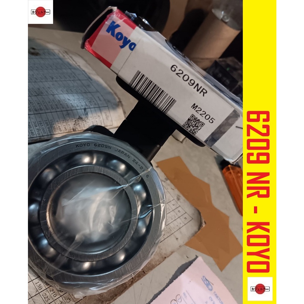 Bearing - 6209 NR (open + ring)