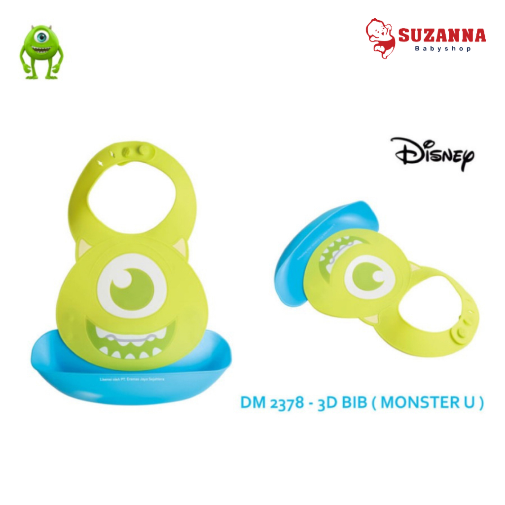 Bib Silicone 3D DISNEY