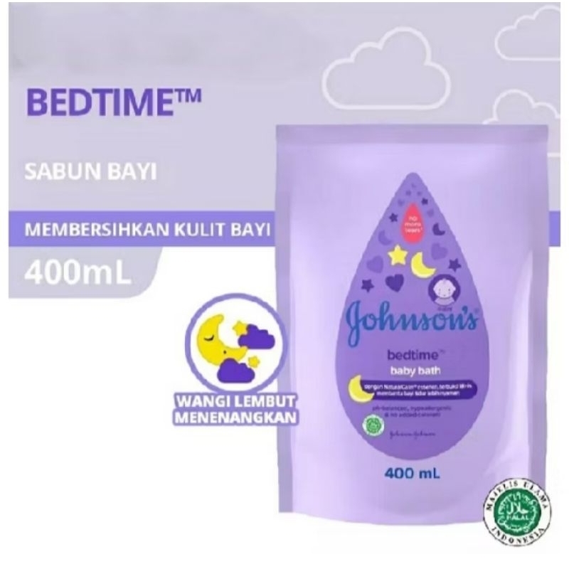 Johnsons Baby Bedtime Bath Refill 400ml