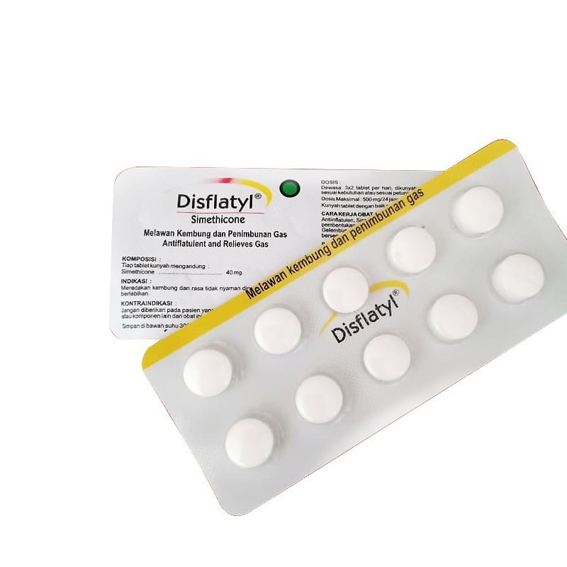 DISFLATYL 40 MG 1 STRIP 10 TABLET