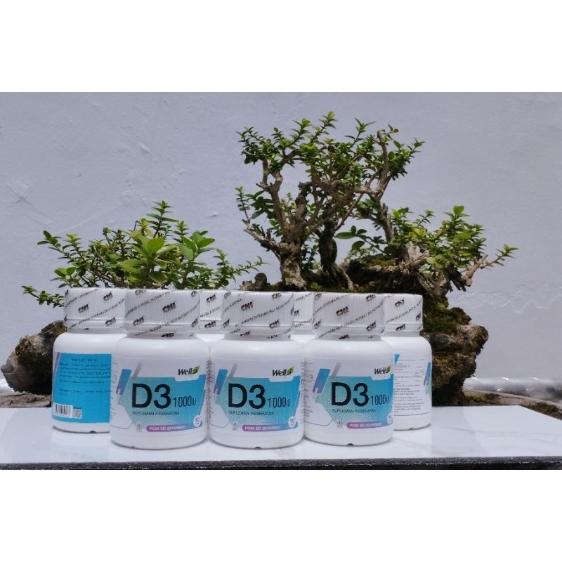 Weel3 D3 1000iu, Vitamin D3