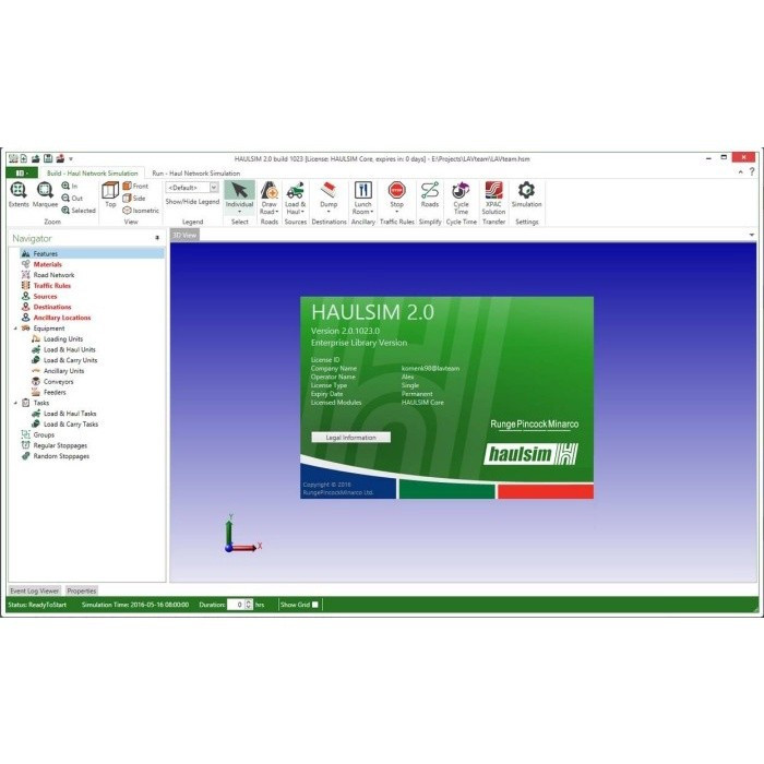 RPM HAULSIM v2.0.1023-software Full Version