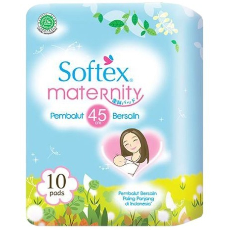 SOFTEX MATERNITY 45 CM 10S