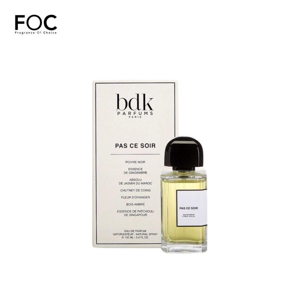 BDK Parfums Pas Ce Soir EDP 100Ml
