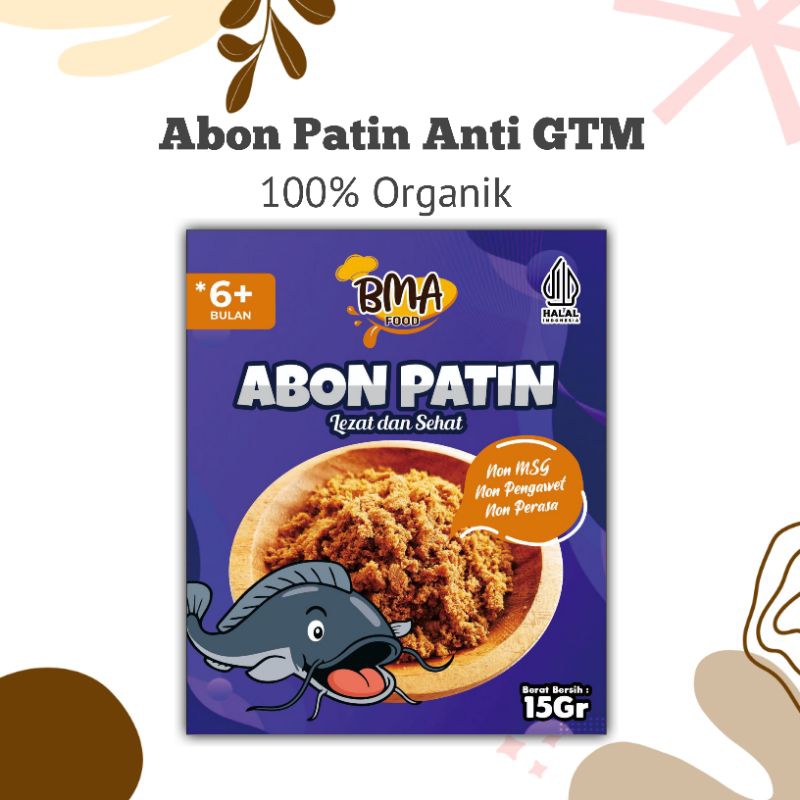 Abon Patin Non MSG usia 6+