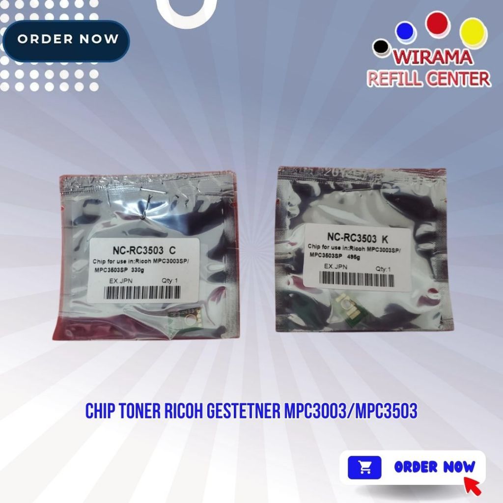 Chip Toner Ricoh Gestetner MPC3003/MPC3503