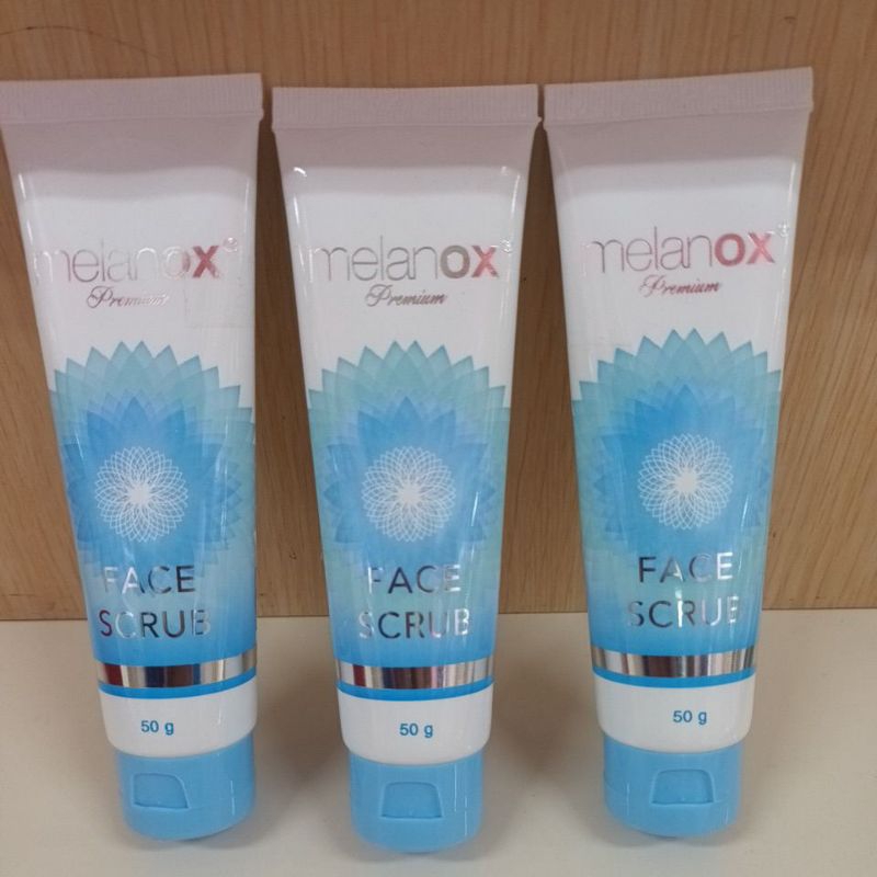 melanox face scrub