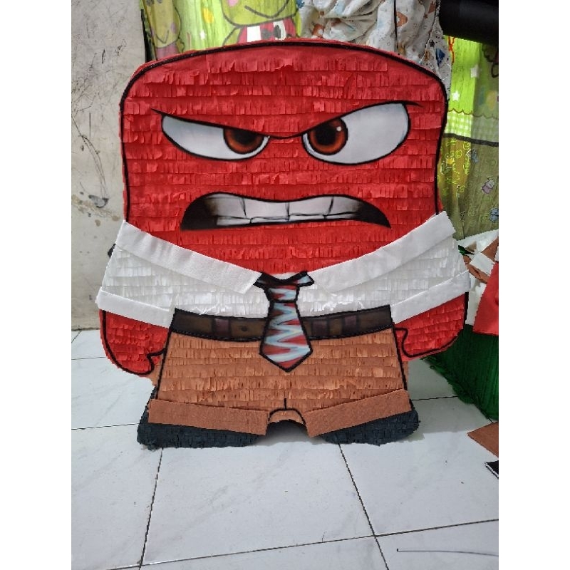 anger in side out pinata 2d