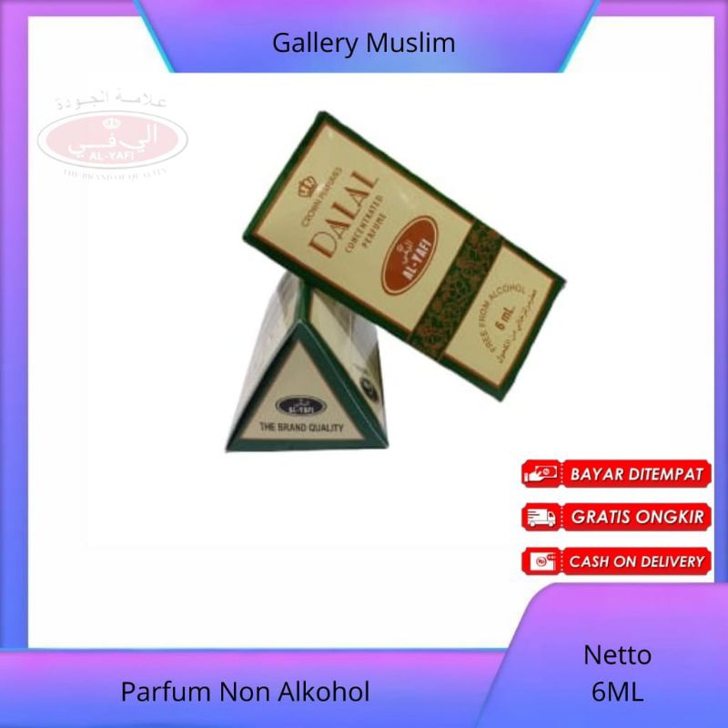 Minyak wangi DALAL 6ml non alkohol