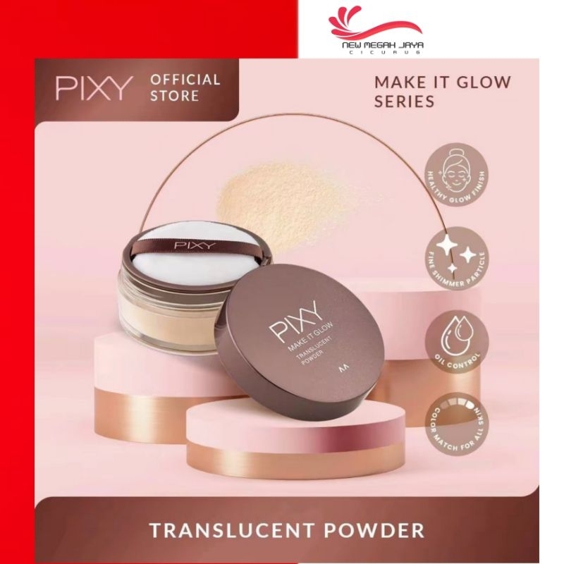 Pixy Make It Glow Transflucent Powder Bedak Tabur