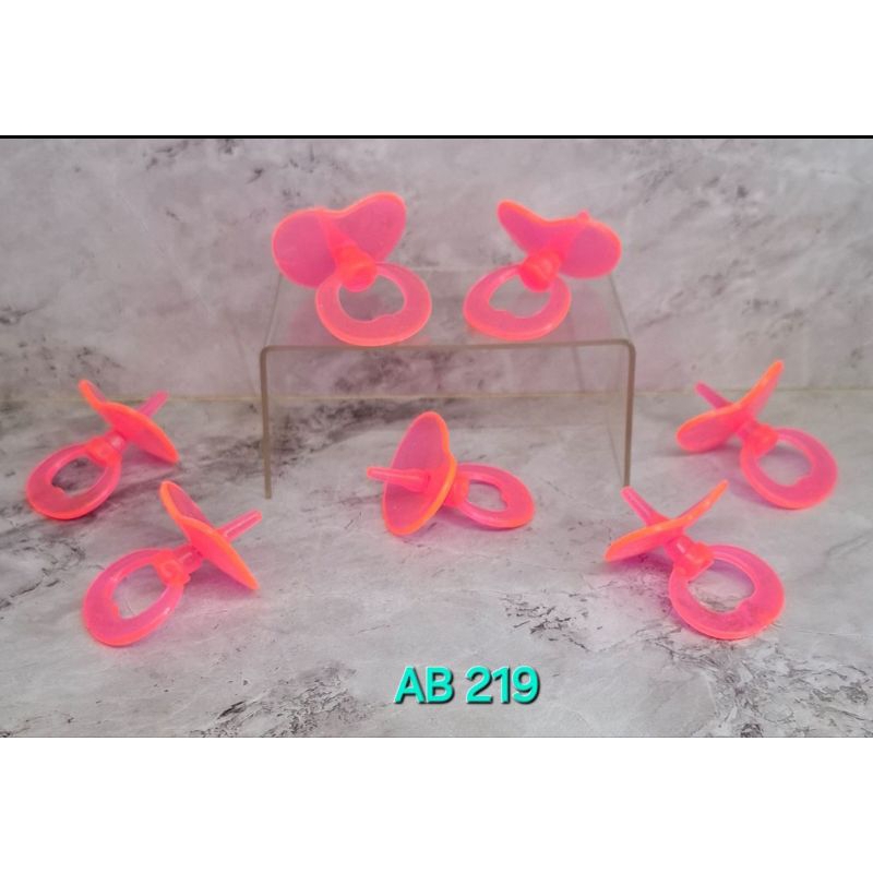 Mainan Empeng Pink untuk boneka
